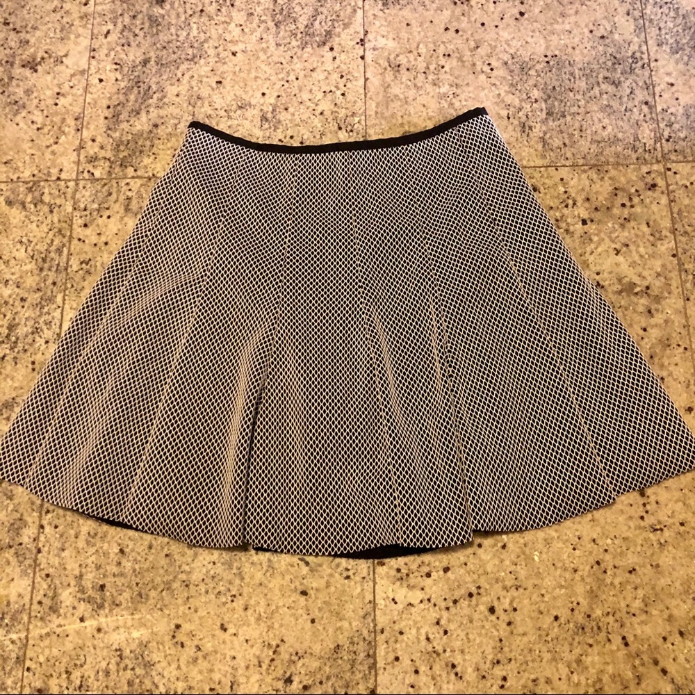 Sandro black and white skirt